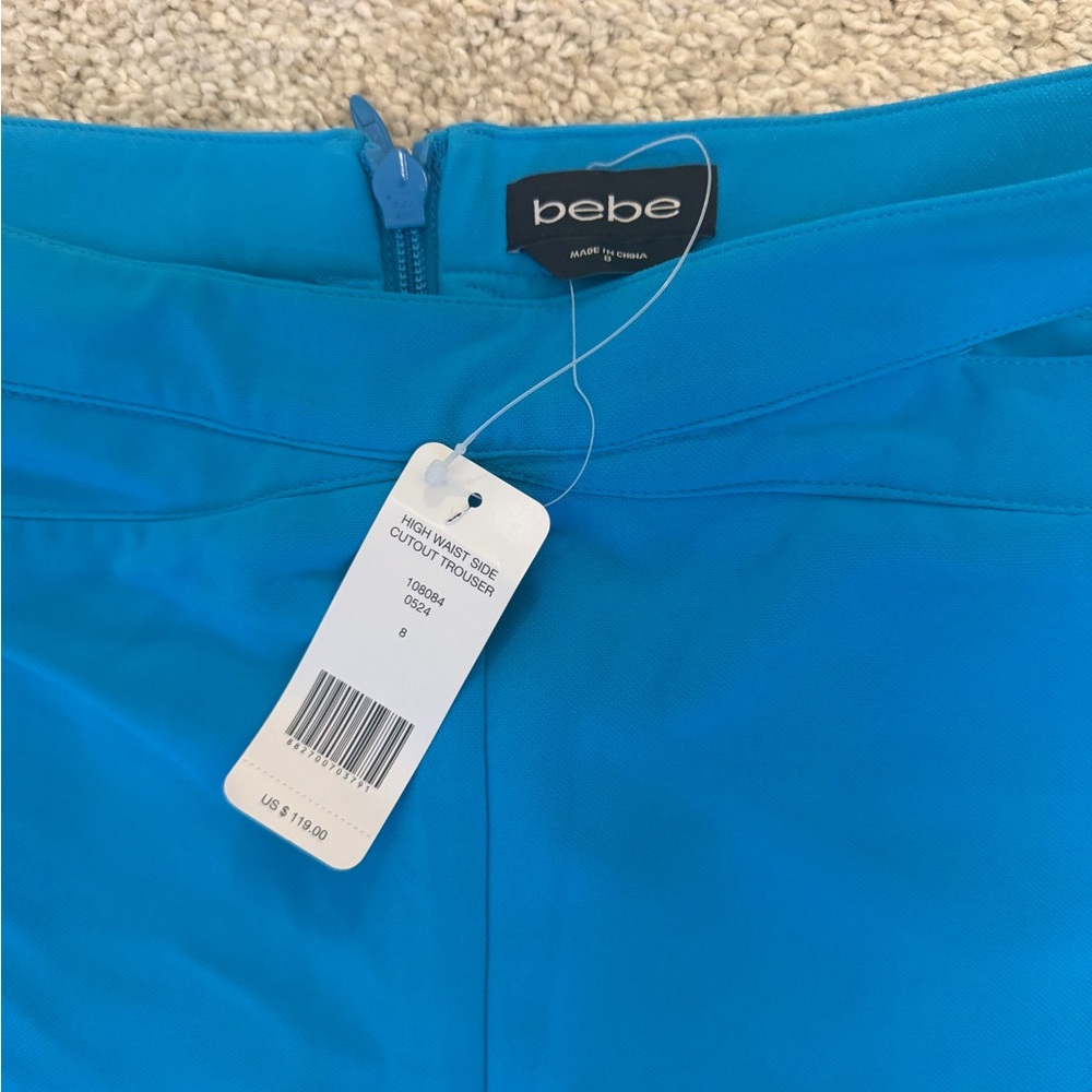 Bebe - high waisted side cut out pant NWT - Picture 5 of 5